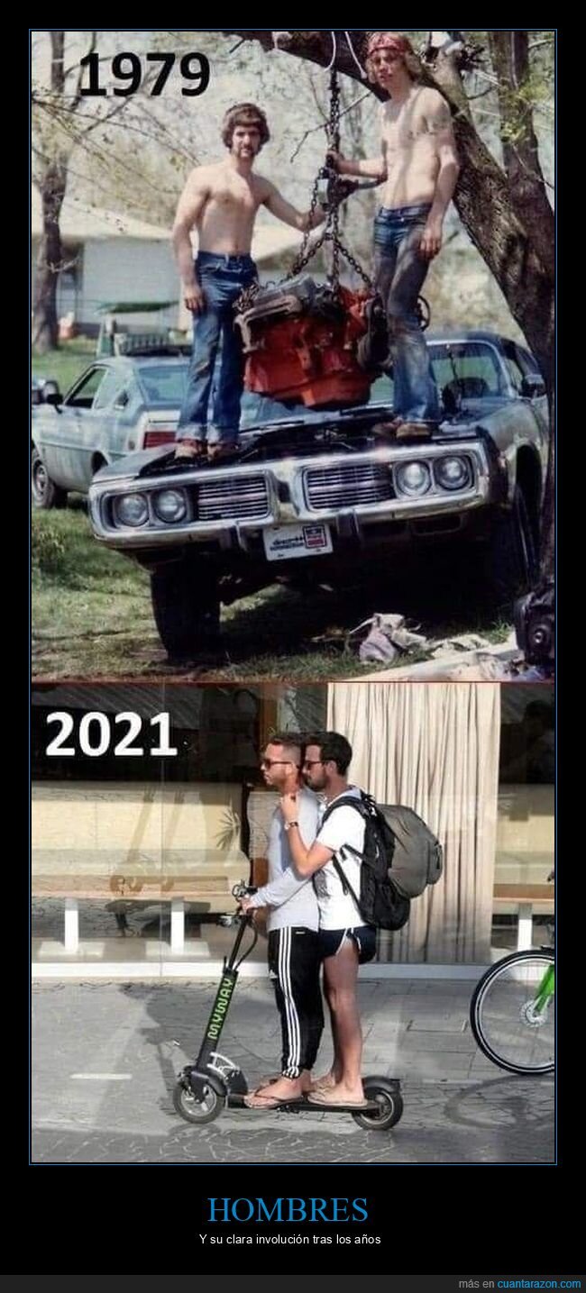 hombres,patinete,julais,truchas,machos