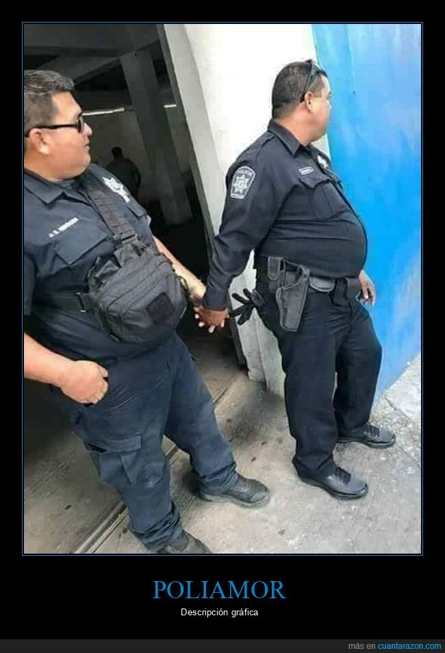 poliamor,policias,mano,amor