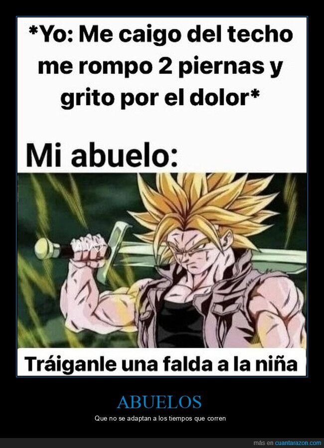 abuelo,piernas,romperse,falda,reirse,nenas