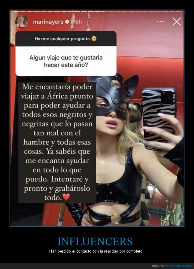 marina yers,viaje,áfrica