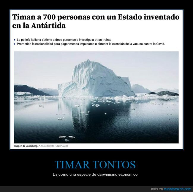 antártida,estado,inventado,timo