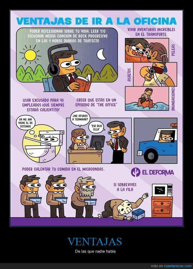 oficina,trabajo,ventajas