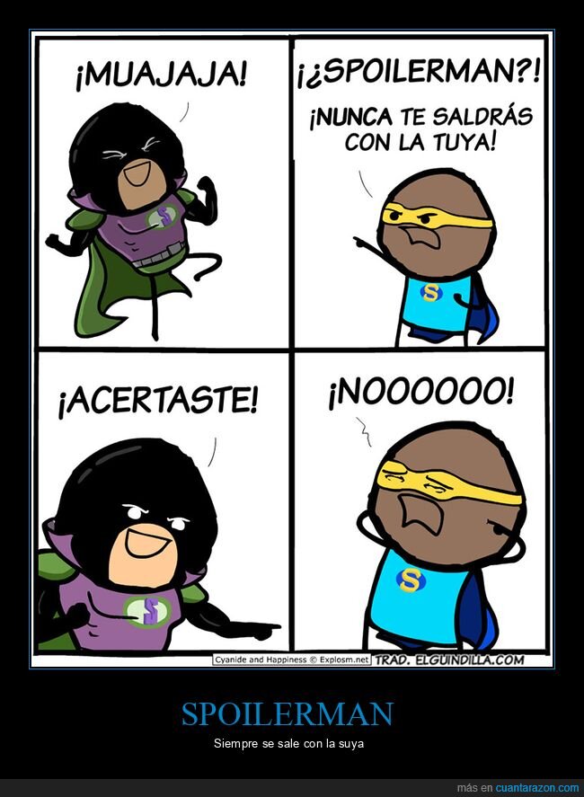 acertar,spoilerman