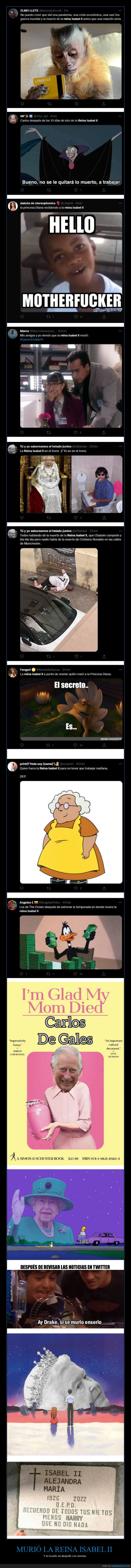 isabel ii,muerte,memes