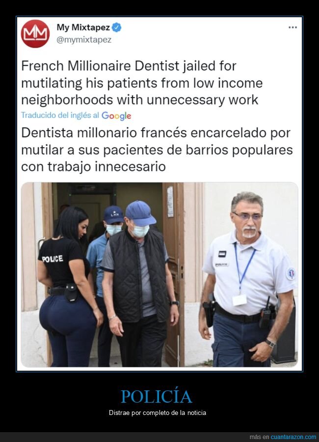 dentista,policía,culo,wtf