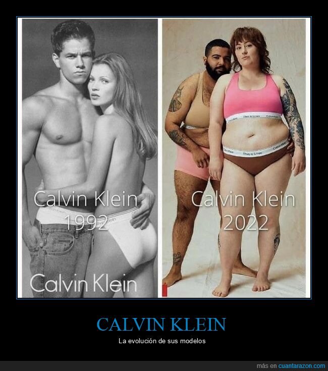 ahora,antes,calvin klein,modelos,wtf