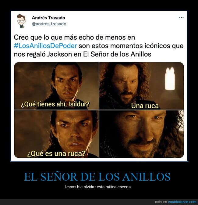 el señor de los anillos,ruca