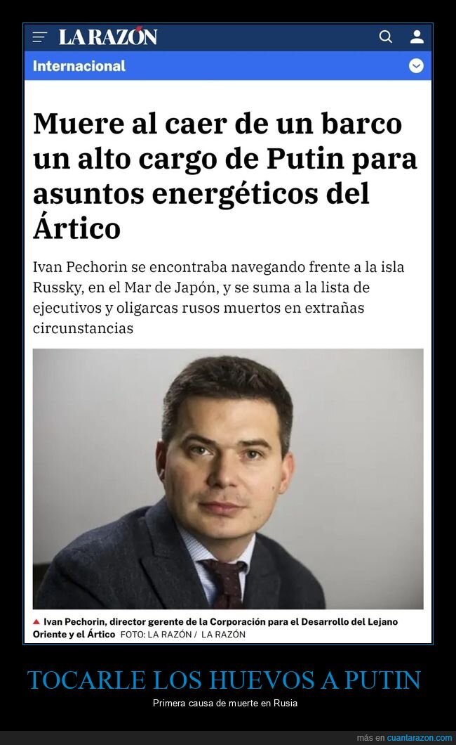 muerte,alto cargo,putin,rusos,políticos