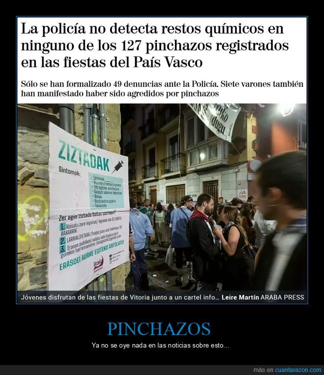 pinchazos,detectar,restos químicos