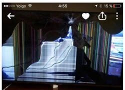 Enlace a Tele destrozada a buen precio