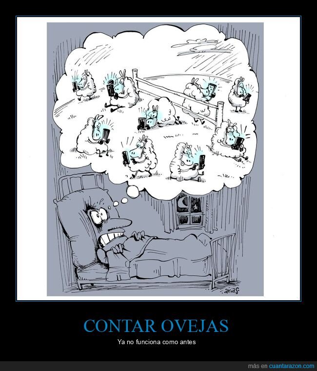 contar,ovejas,dormir,móviles