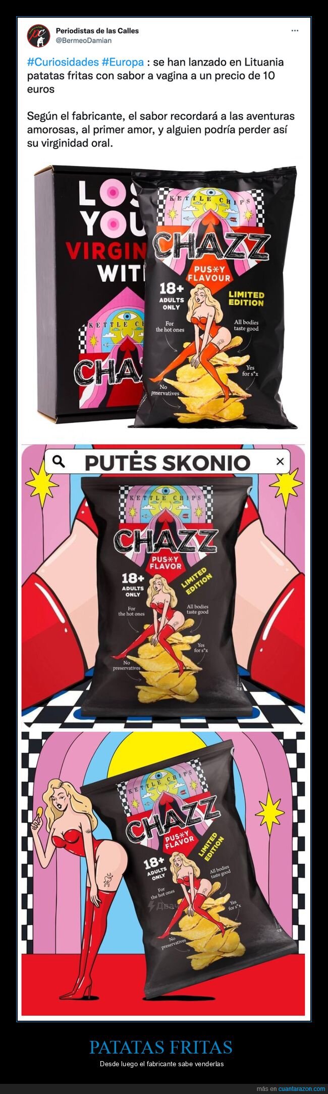 patatas fritas,sabor