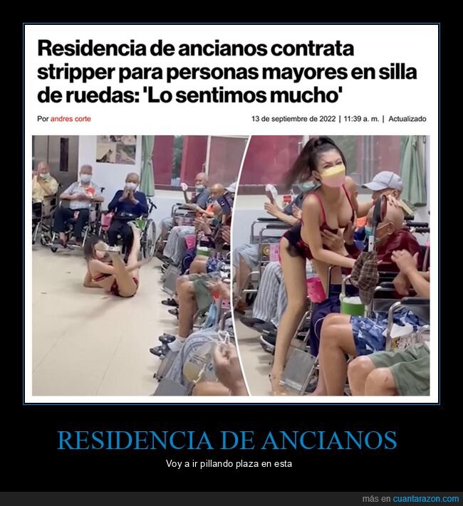 residencia de ancianos,wtf