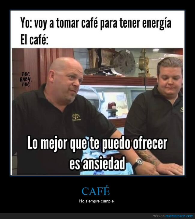 ansiedad,café,energía,la casa de empeños