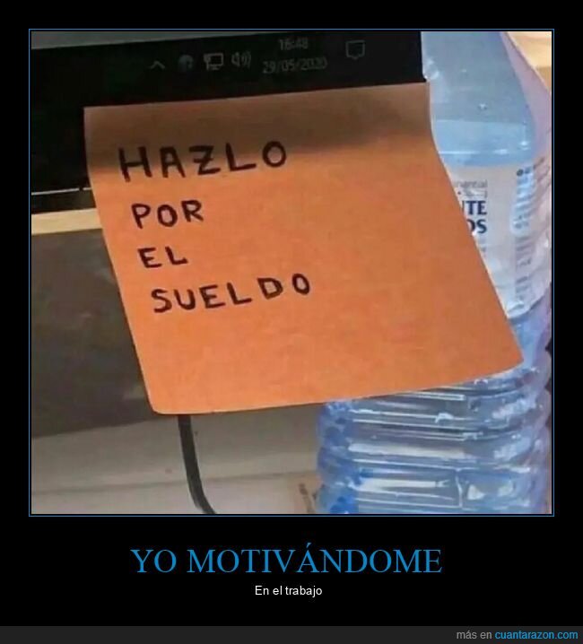 motivación,trabajo,post-it