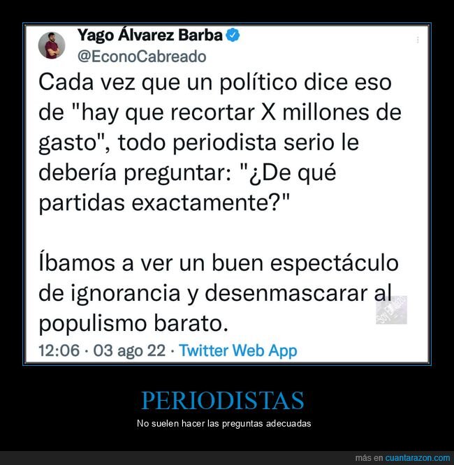 políticos,periodistas,recortes