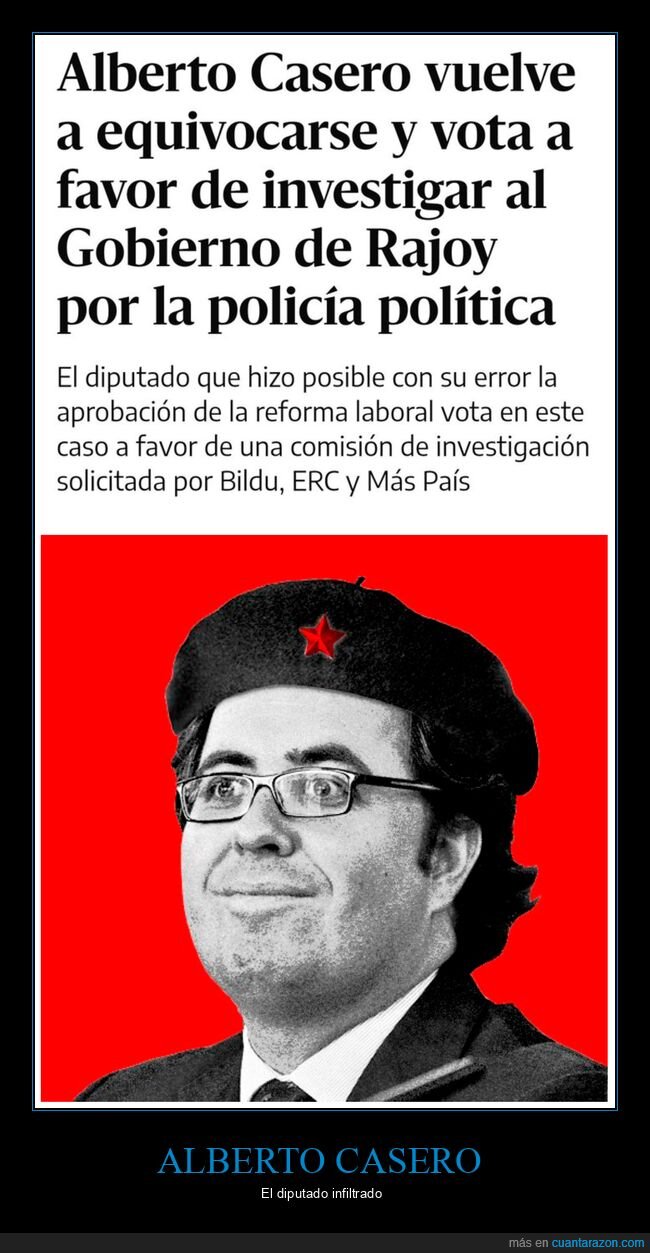 alberto casero,votación,fails,políticos
