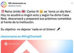 Enlace a Carlos III ya se ha cansado