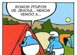 Enlace a Cuidado con los Pitufos de Jehová