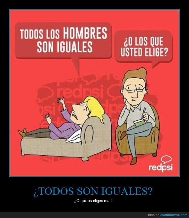 hombres,iguales,elegir