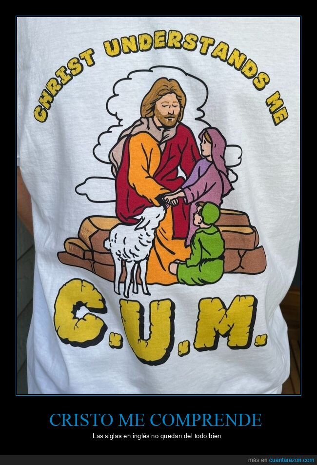 cristo,comprender,camiseta