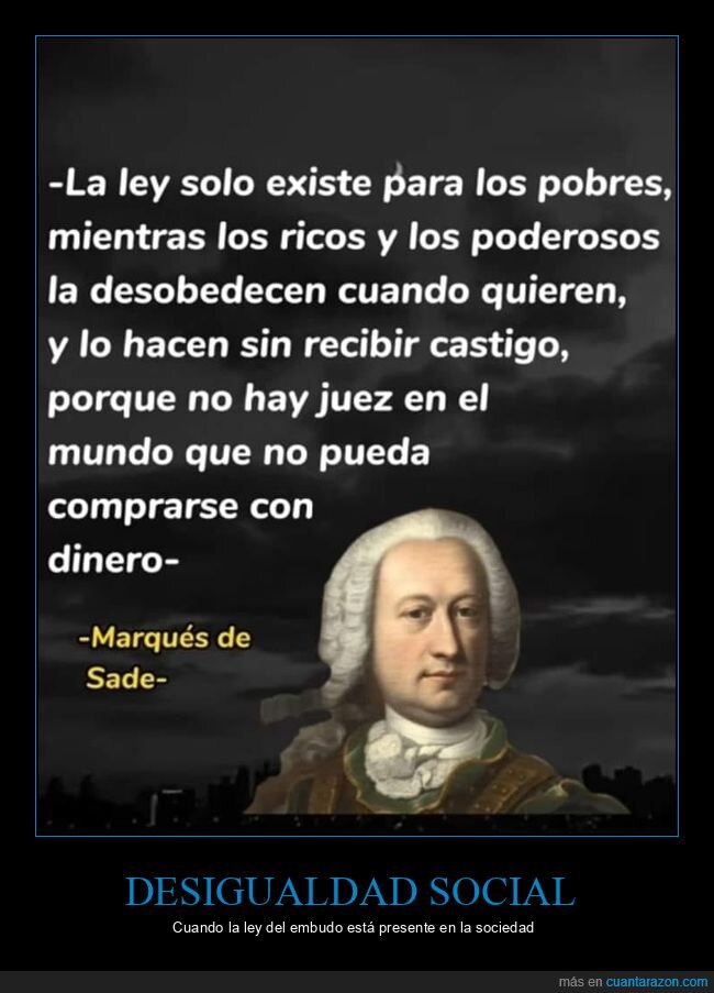 desigualdad social,leyes,ricos,pobres