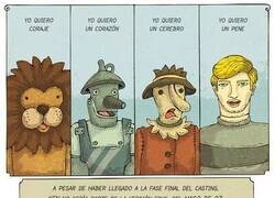 Enlace a Casting preliminar para El Mago de Oz