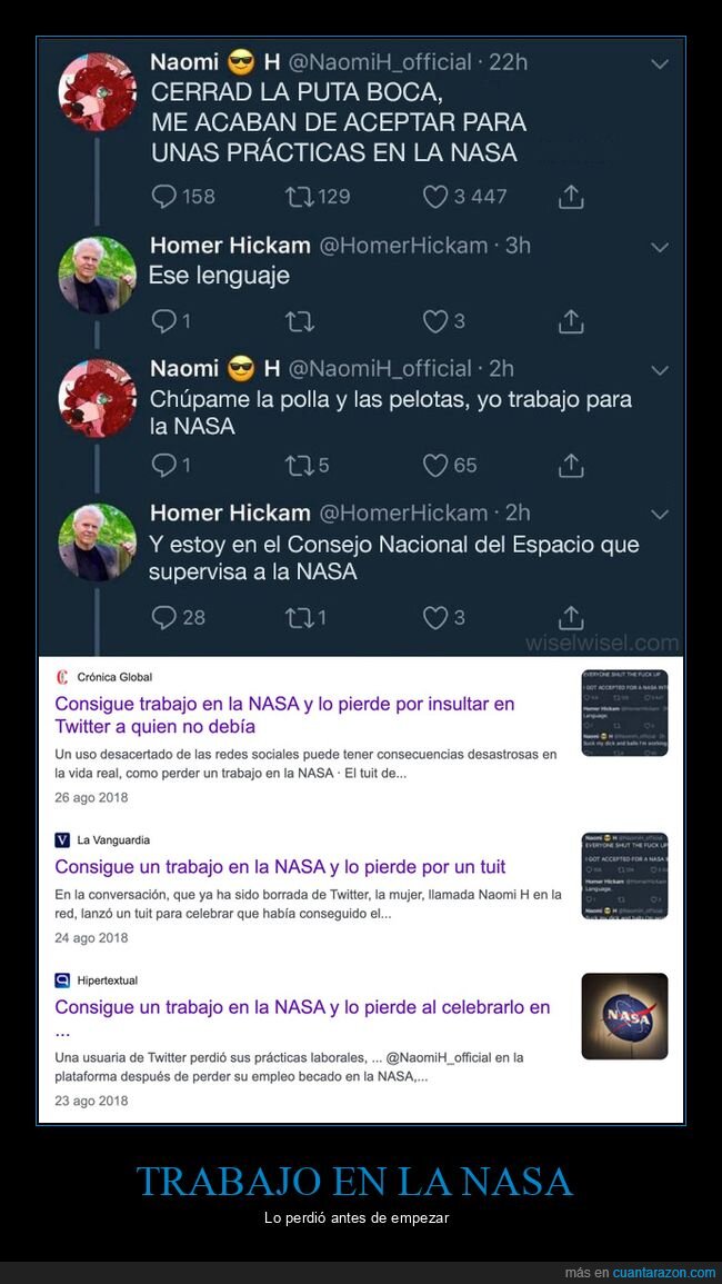fails,nasa,trabajo