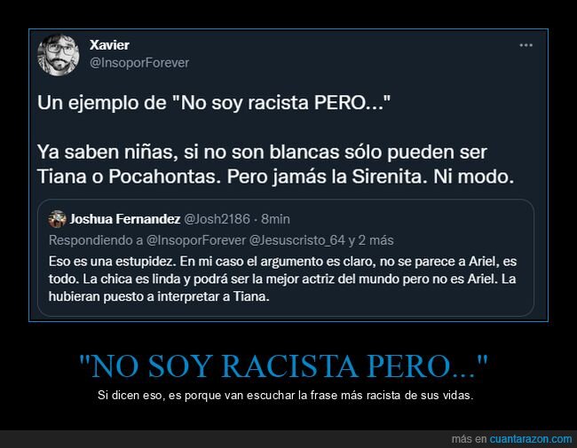 racista,sirenita,princesas,Ariel