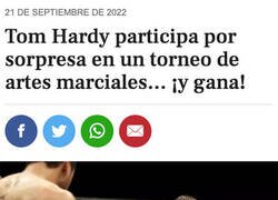 Enlace a Tom Hardy también cosecha éxitos detrás de las cámaras