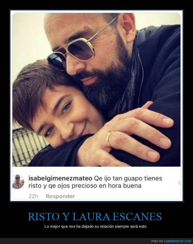 hijo,laura escanes,risto,separación