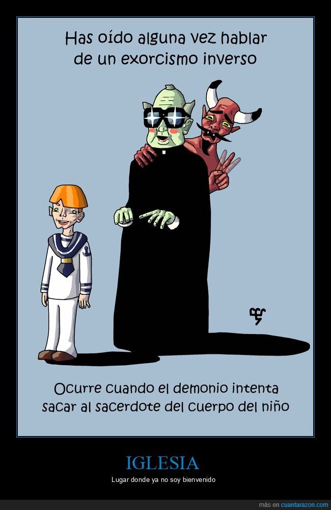 cura,iglesia,niño,demonio,exorcismo