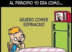 Enlace a Comiendo como los héroes de la infancia