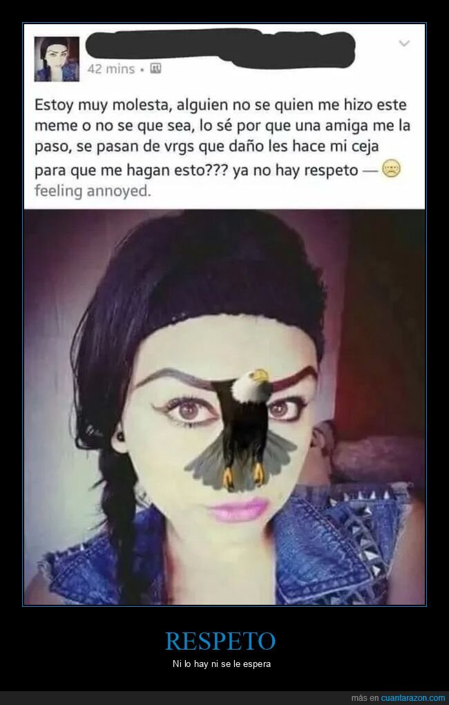 &aacute;guila,cejas,chops,trolling