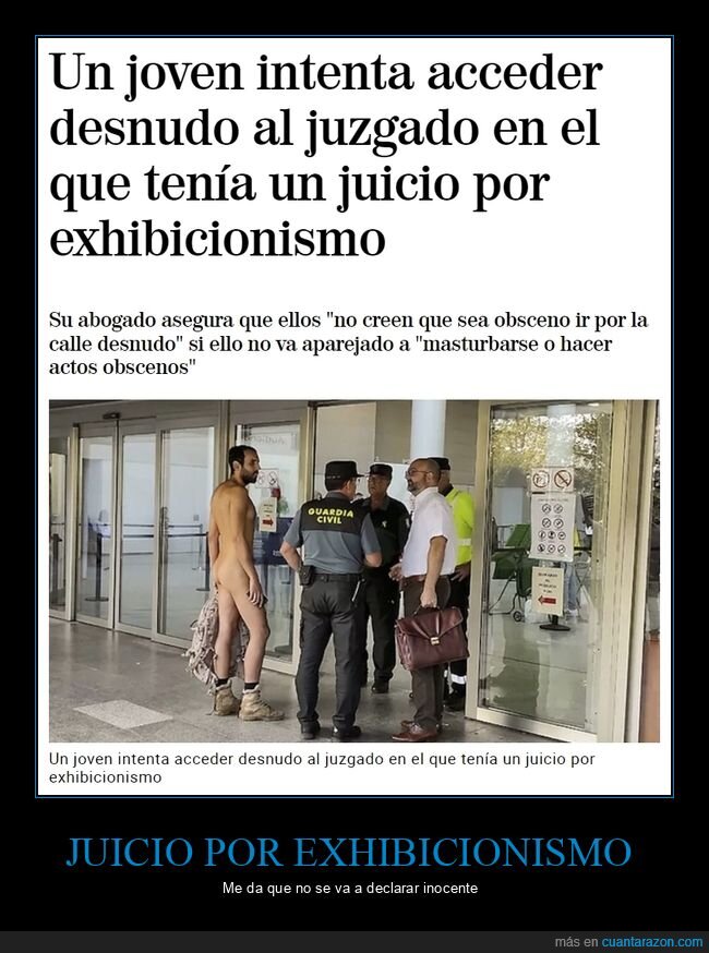 juicio,exhibicionismo,juzgado,desnudo