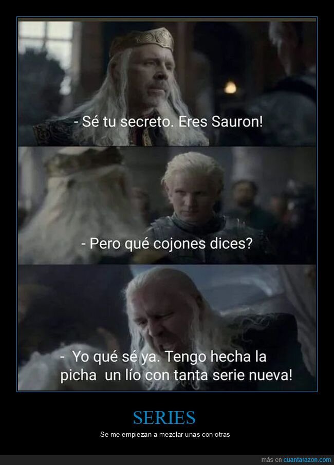 la casa del dragón,los anillos del poder,sauron