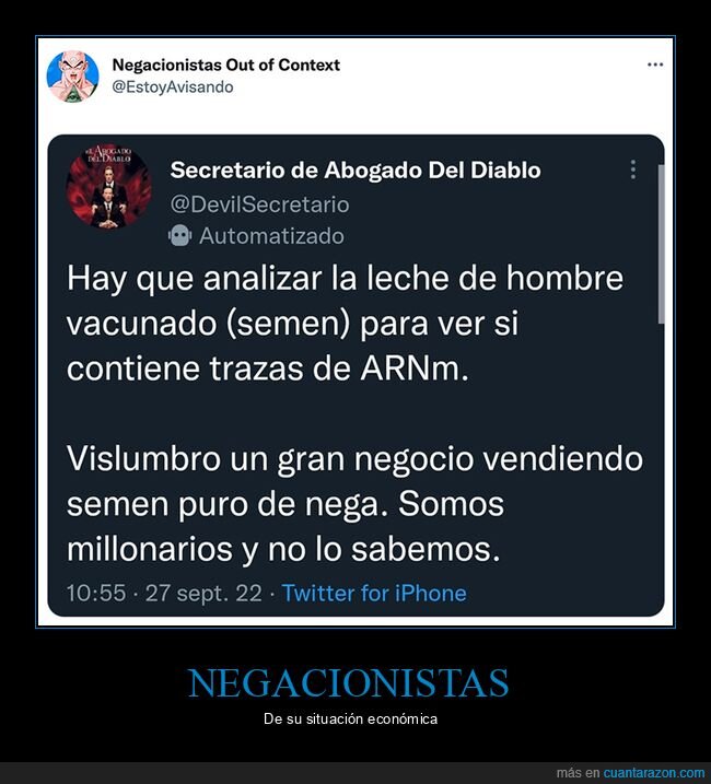 antivacunas,millonarios,negacionistas