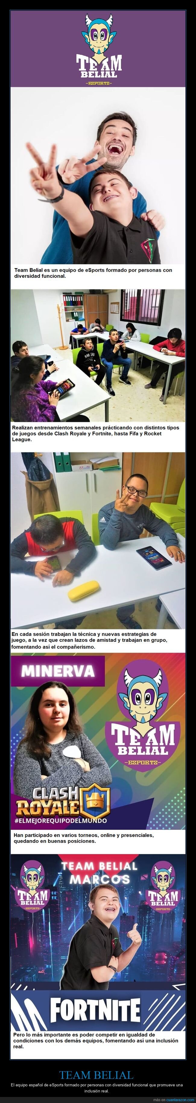 team belial,esports,gaming,videojuegos,inclusión,diversidad,equipo