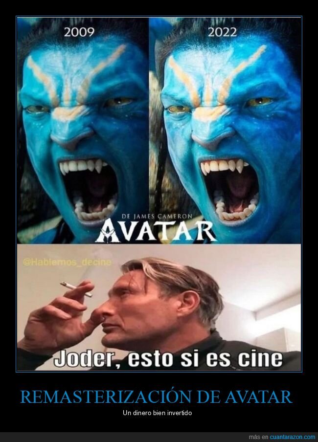 avatar,remasterización