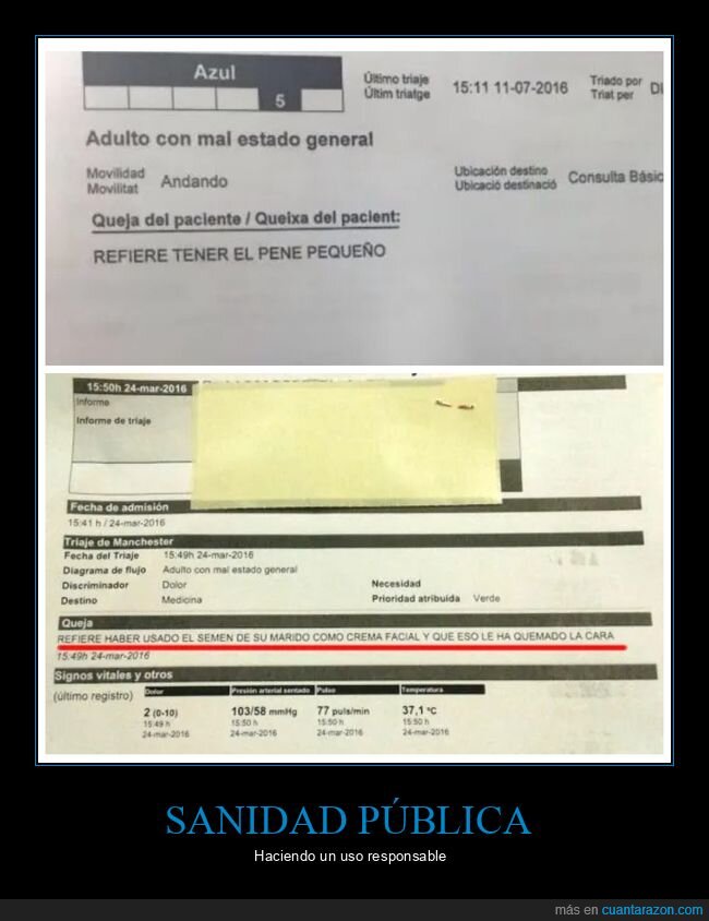 crema facial,partes médicos,sanidad,wtf