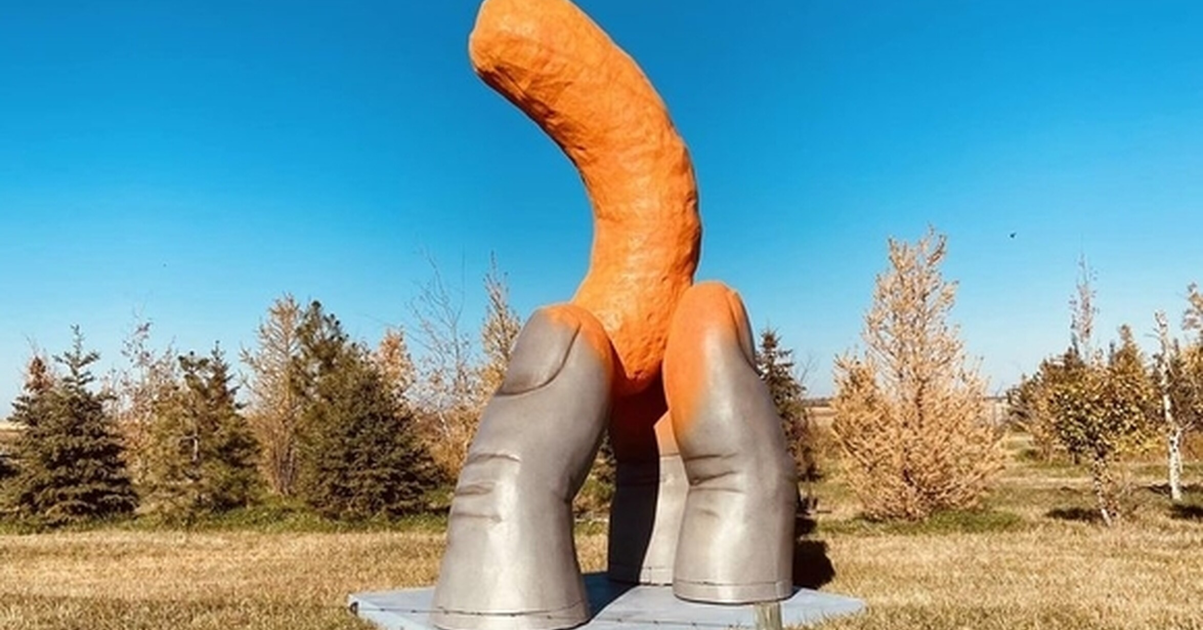 ¡Cuánta razón! / El Cheeto más grande del mundo