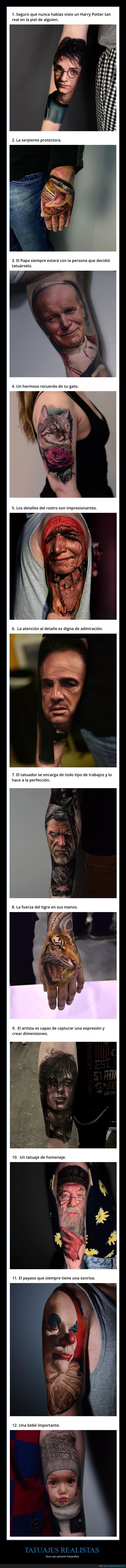 tatuajes,realistas