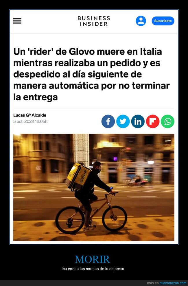 despedido,glovo,morir,rider,wtf