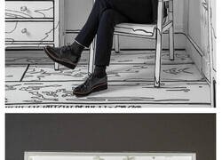 Enlace a Esta artista pintó su casa para crear una ilusión 2D