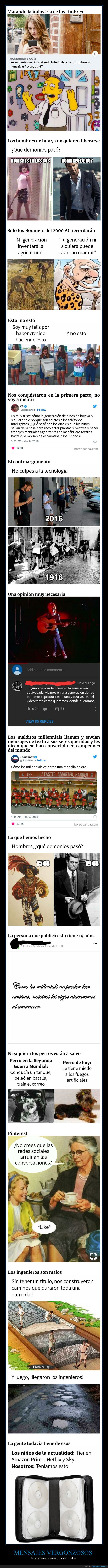 mensajes vergonzosos,nostalgia