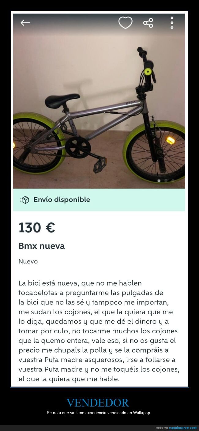 anuncios,bicicleta,wallapop,wtf