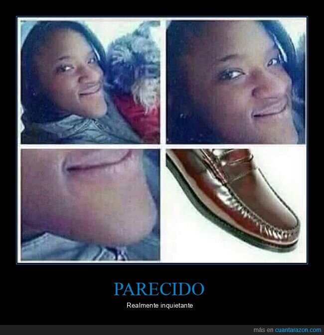 barbilla,wtf,zapato