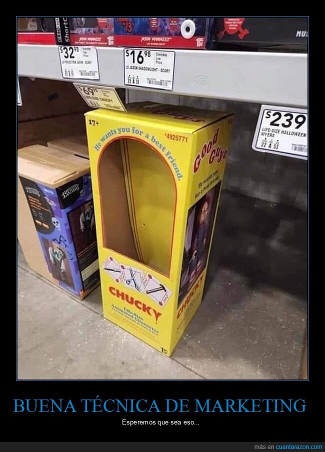 caja,chucky,muñeco,wtf