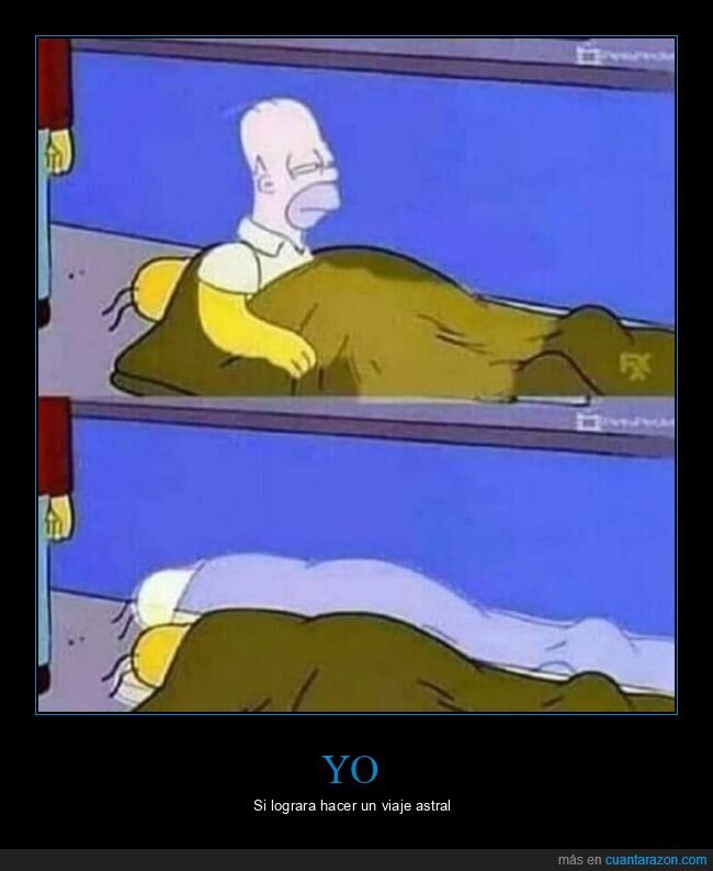 viaje astral,homer,simpsons