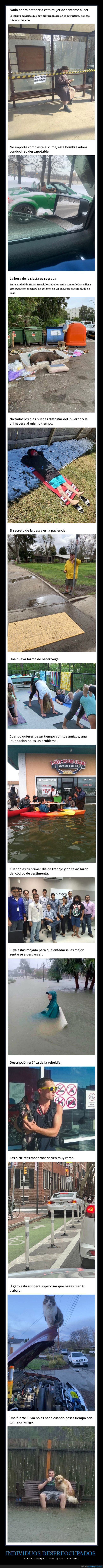 despreocupados,tranquilos